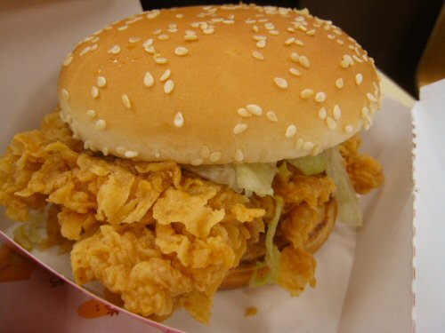 KFC with its vegetarian fried chicken