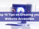 Creating an Accessible Website Design